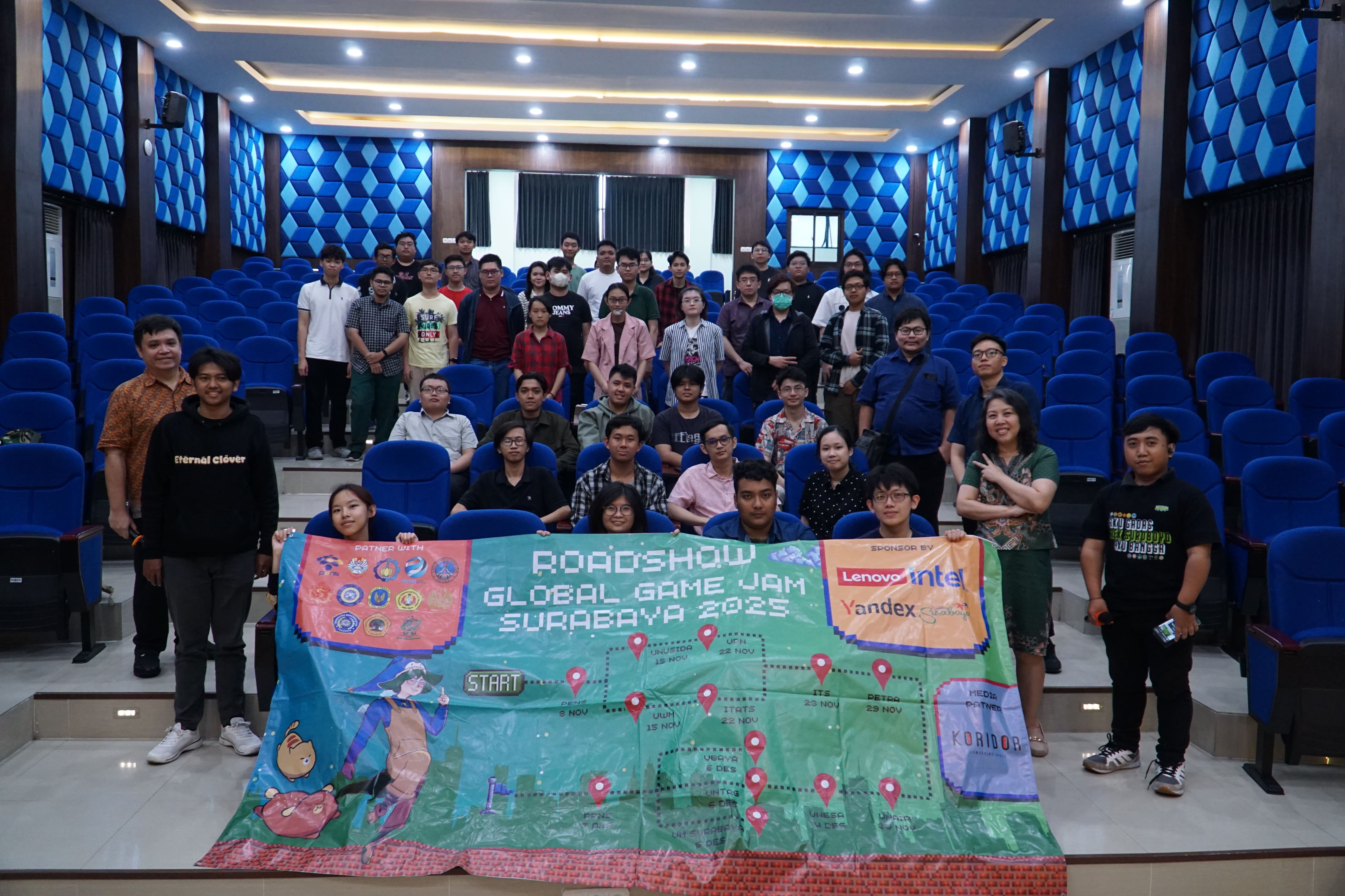 Roadshow to Global Game Jam Surabaya 2025: Menyongsong Peluang di Industri Game